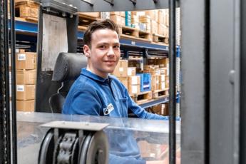 Stage Logistiek Medewerker Drenthe College Emmen Iris Sijbom Fotografie 2022 IR106174