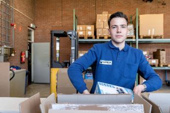 Stage Logistiek Medewerker Drenthe College Emmen Iris Sijbom Fotografie 2022 IR106150